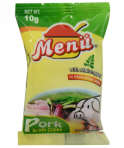 MENU PORK CUBES SINGLES 10GX6