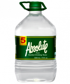 ABSOLUTE DISTILLED WATER 5L