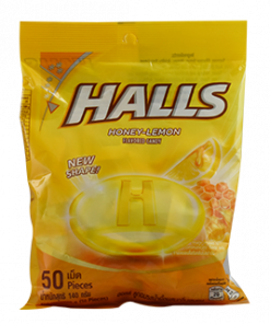 HALLS HONEY LEMON 50S
