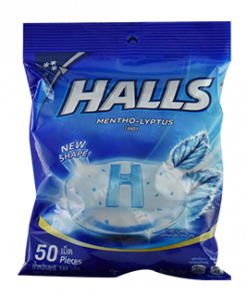 HALLS MENTHOLLYPTUS 50S