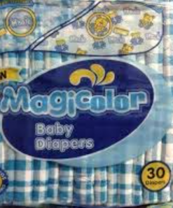 MAGIC COLOR DIAPER LARGE 30S