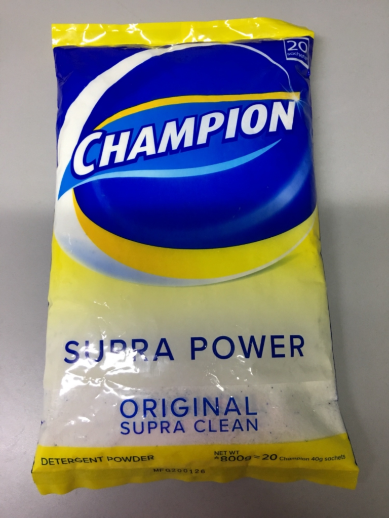 CHAMPION POWDER ORIGINAL SUPRA CLEAN 800G SRS Sulit