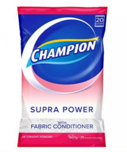 CHAMPION POWDER WITH FABRIC CONDITIONER 800G