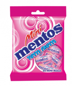 MENTOS MINI TUTTI FRUTTI 20S