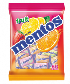 MENTOS CNTR FRUIT CUP50S