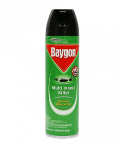 BAYGON MULTI INSECT KILLER KEROSENE BASED AEROSOL 500ML
