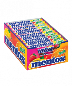 MENTOS FRUIT ROLL 40's