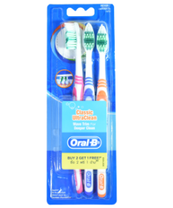 ORALB CLASSIC MEDIUM TRI-PACK
