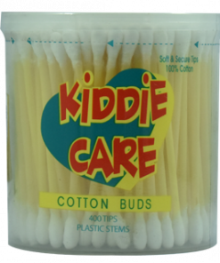 KIDDIE CARE COTTON BUDS YELLOW 400TIPS