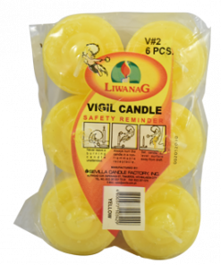 LIWANAG VIGIL #2 YELLOW 6S