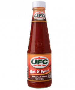 UFC BANANA CATSUP HOT & SPICY 320G