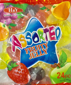 H&Y ASSORTED FRUIT JELLY 24S