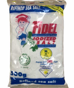 FIDEL IODIZED SALT REFINED 500G