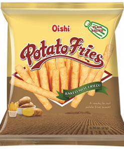 OISHI POTATO FRIES PLAIN SALTED 21G