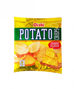 OISHI POTATO CRISPS CHEESE 18G