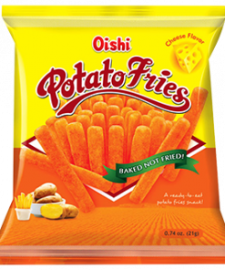 OISHI POTATO FRIES CHEESE 21G