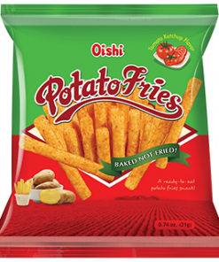 OISHI POTATO FRIES TOMATO KETCHUP 21G