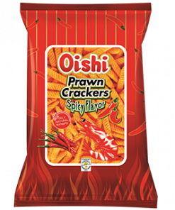 OISHI PRAWN CRACKERS H&S 60G
