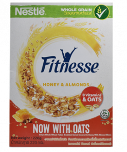 NESTLE FITNESSE HONEY & ALMOND 225G