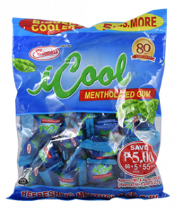 I COOL MENTHOLATED GUM 50S+5S