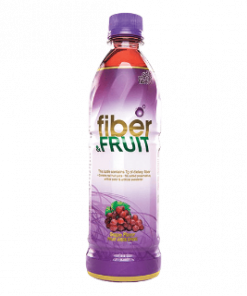 FIBER & FRUIT JUICE DRINK GRAPES500ML/24