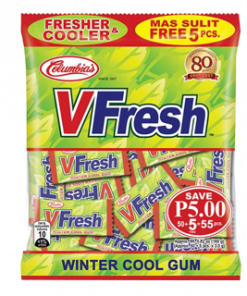 V FRESH WINTER COOL GUM 50SX40