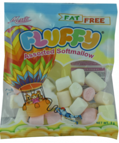 FLUFFY ASSORTED SOFT MALLOWS 9G