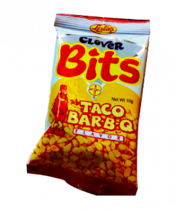 CLOVER BITS TACO BBQ 10G