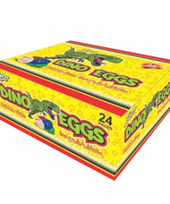 DINO EGG BUBBLE GUM 24S