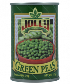 JOLLY GREEN PEAS 155G