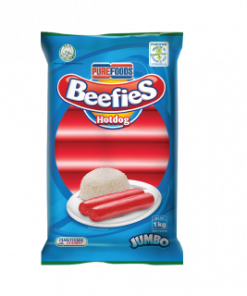 PUREFOODS BEEFIES JUMBO 1KG