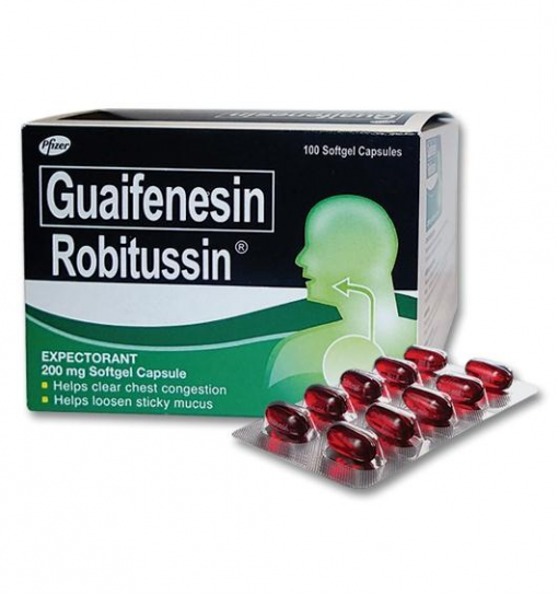 ROBITUSSIN GEL CAP 200MG 1 CAPSULE SRS Sulit