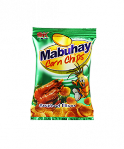 MABUHAY CORN CHIPS SEAFOOD 12G BY 12'S