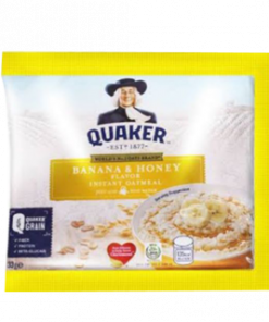 QUAKER BANANA & HONEY OATS 33G