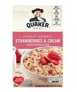 QUAKER INSTANT OATS STRAWBERRY 33G