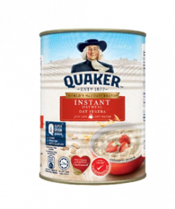 QUAKER INSTANT OATS TIN CAN 400G