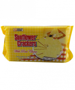 SUNFLOWER CRACKERS CHEESE 170G
