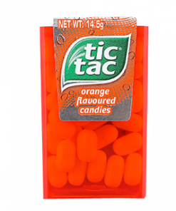 TIC TAC CANDY ORANGE 14.5