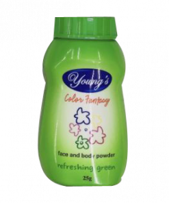 YOUNGS COLOR FANTASY POWDER GREEN 25G