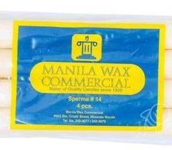 MANILA WAX SPERMA WHITE #14 4S