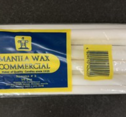 MANILA WAX SPERMA WHITE #2 10S