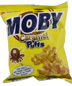 MOBY CARAMEL PUFFS 30G