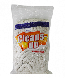 CLEANS UP COTTON MOP SMALL