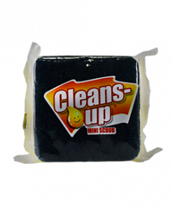CLEANS UP MINI SCRUB