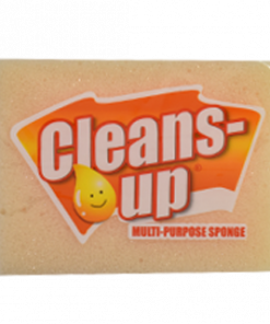 CLEANS UP SPONGE SMALL PEACH