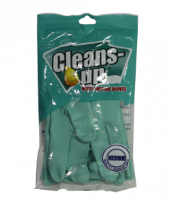 CLEANS UP GLOVES MEDIUM