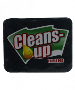 CLEANS UP TRIPLE PAD