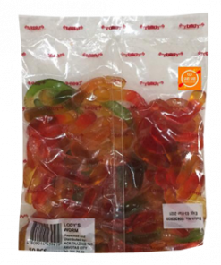 LODYS WORM GUMMY 50S