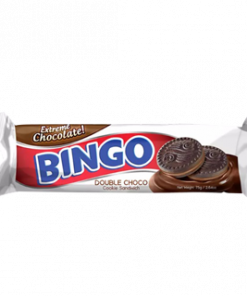 BINGO SANDWICH DOUBLE CHOCO SLUG 75G