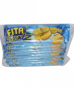 FITA SPREADZ SANDWICH CRACKERS CHEESE 25GX10S